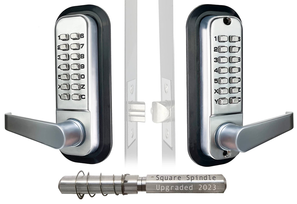 JOUNJIP Mechanical Keyless Combination Lever Handle Door Lock