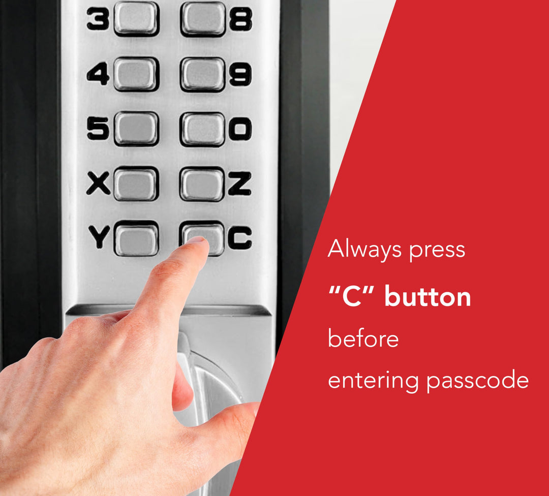 JOUNJIP Deadbolt Keyless Entry Door Lock – Code