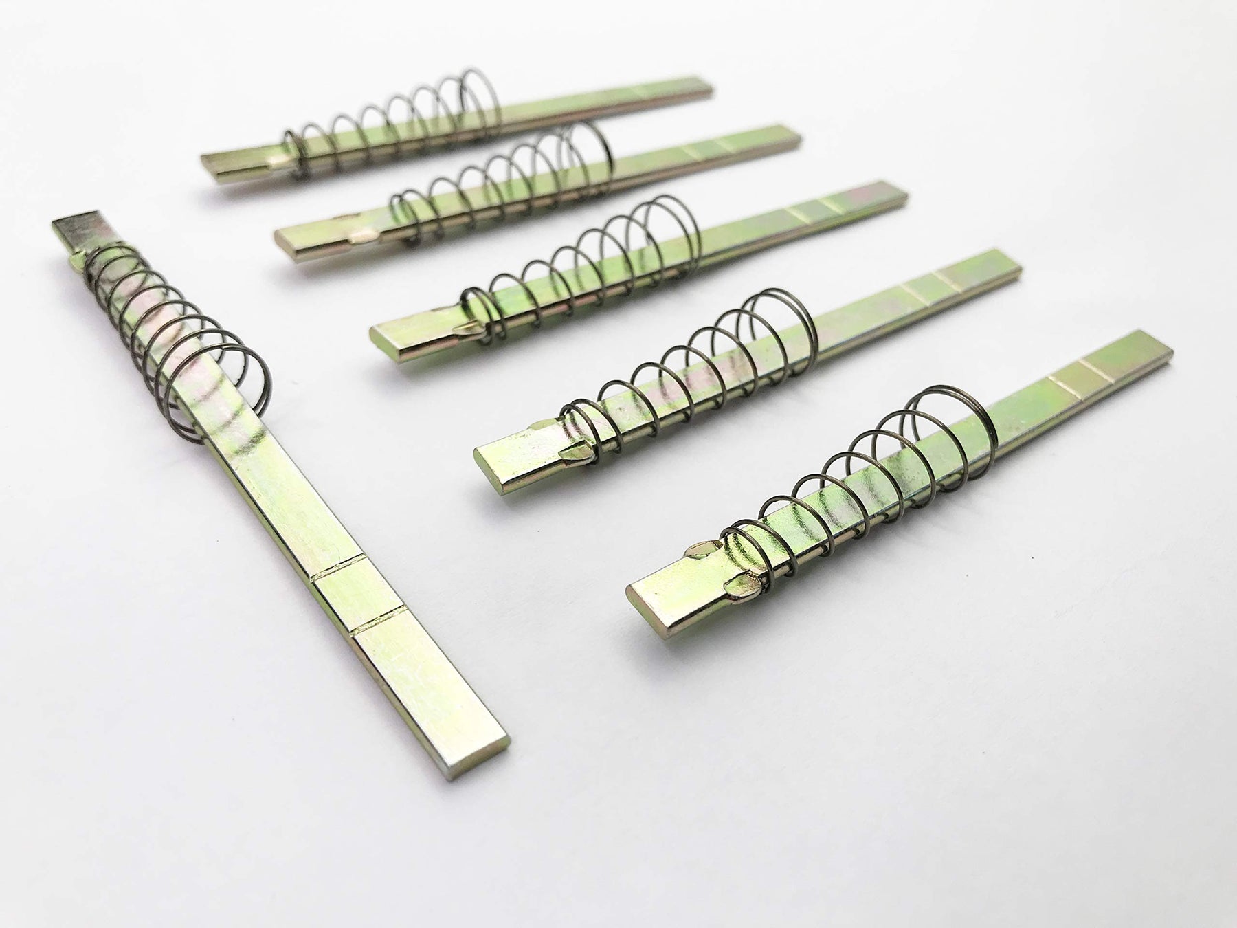 Paper Lock Rod File Spindle Replacement Parts Flat Spindle Rods- 6 Pack for Latch Locks JO ...